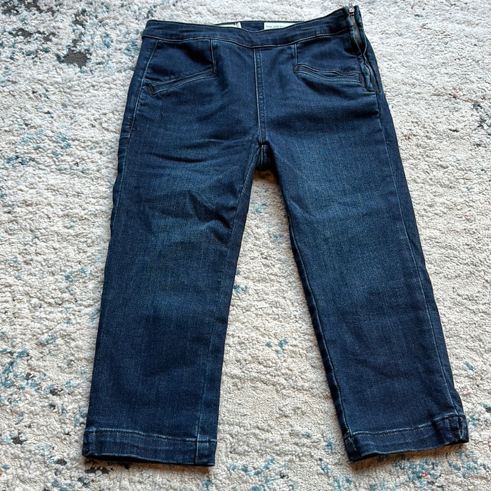 Pilcro and the Letterpress by Anthropologie High Rise Capri Leggings Size 25
